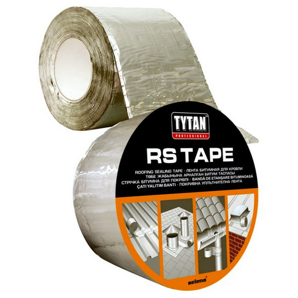 Лента герметизирующая Tytan Professional RS Tape коричневая 100х10000 мм