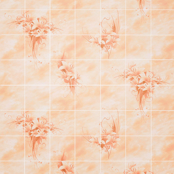 Панель стеновая из рустованного ХДФ Акватон Букет цветов Орхидея