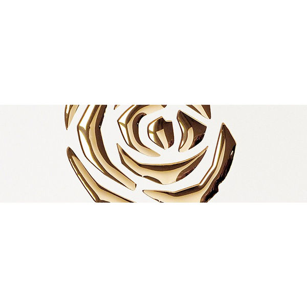 Панель стеновая Sibu Punch-Line 3D Roses Pearl White Gold