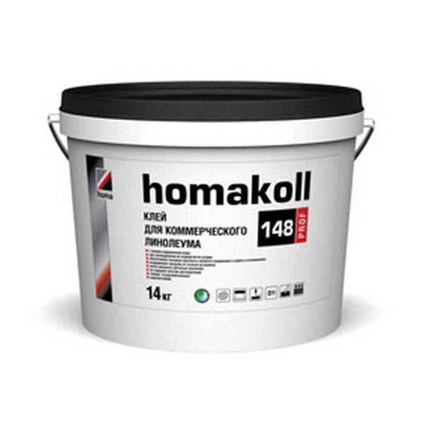 Клей для напольных покрытий Homa Homakoll 148 Prof 14 кг