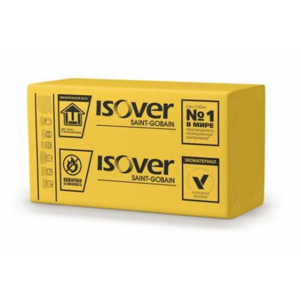 Теплоизоляция Isover OL-E-100 1200х600х100 мм 4 штуки в упаковке